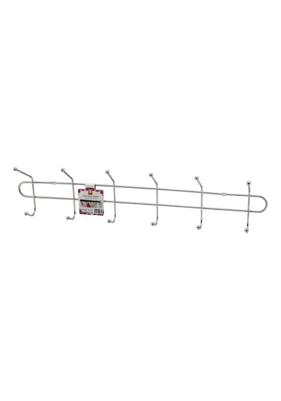 By Polat Kod-878 Lüks Askısı 6 Kollu Krom Duvar Mini Krom Misketli - 6'li Paket Diğer