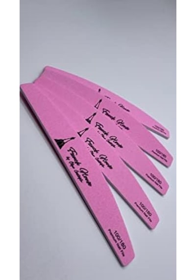 5 Adet Protez Tırnak Törpüsü 100/180 Yıkanabilir, Kağıt Törpü, Nail File, Nail Art