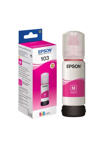 Epson 103 Magenta Mürekkep L5190 L3160 L3156 L3151 L3150 L3111