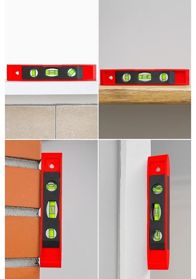 Proalet Mini Su Terazisi, 23 Cm, Mıknatıslı, Kompakt Su Terazisi,