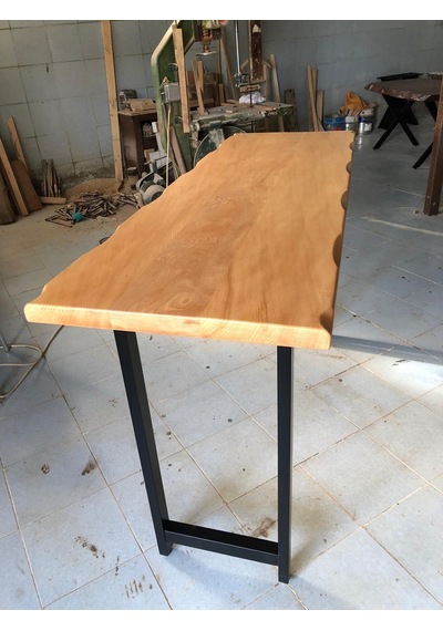 Bintaşmobilya Kütük Bar Masası 200X60.Cm