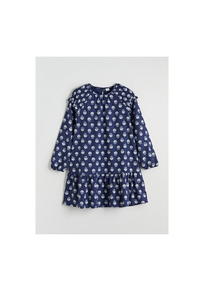 LC Waikiki Alıta Cıty Farkıyla Lcw Kids Mavi Oval Yaka Desenli Kız Çocuk Elbise Mavi - 928242854 Mavi LC Waikiki Alıta Cıty Farkıyla Lcw Kids Mavi Oval Yaka Desenli Kız Çocuk Elbise Mavi - 928242854 Mavi