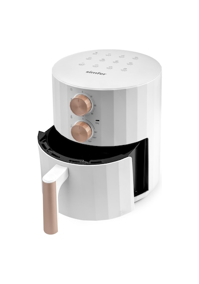 Simfer 6706 5.5Litre Airfry Silent Pro Mekanik Beyaz