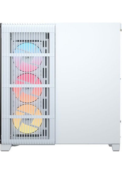 Corsaır Frame 4500x Rs-r Argb Fanlı Panoramik Camlı Beyaz Mid-tower Cc-9011315-ww Bilgisayar Kasası