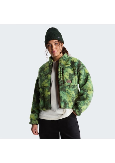 The North Face W Extreme Pıle 2 Fz Jacket -prınt Kadın Ceket Nf0a8kr0t2z1 Yeşil
