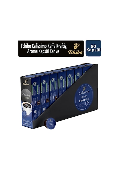 Tchibo Cafissimo Coffee Kraftig Aroma Kapsül Kahve 8 x 10'lu