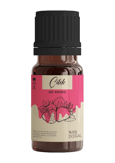 Sek Aroma Hazır Karışım Çilek Kiti - Hazır Karşım Çilek Aroması 10 ML - 1 L Uyumlu Sek Aroma Hazır Karışım Çilek Kiti - Hazır Karşım Çilek Aroması 10 ML - 1 L Uyumlu