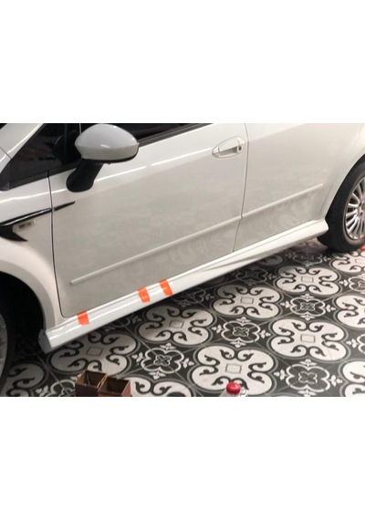 Fiat Linea Yan Marşpiyel Takımı Plastik  Boyasız