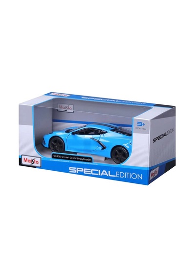 1:24 2020 Chevrolet Corvette Stingray Coupe Z51 Model Araba 31527 Çok Renkli