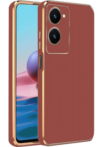 Cosmotex Newface Vivo Y18 Kılıf Volet Silikon - Kırmızı