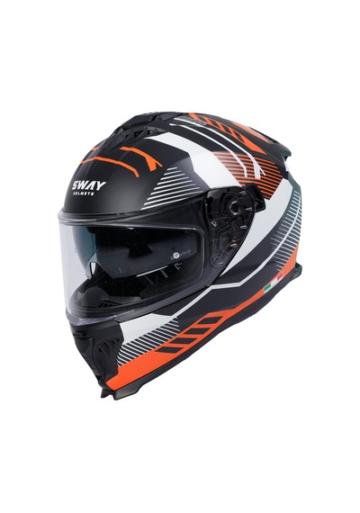 Sw 865 Full Face Black Orange Xl Çok Renkli