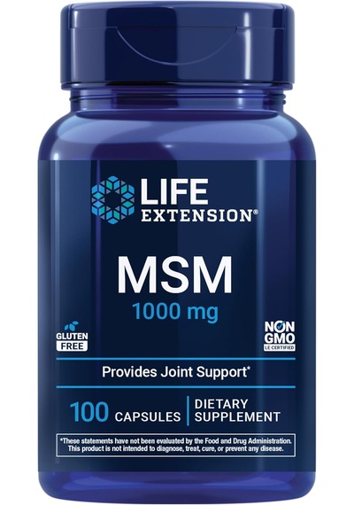 Life Extension Msm 1000mg - 100 Kapsül