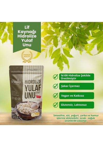 Fibrelle Hidrolize Yulaf Unu 250g