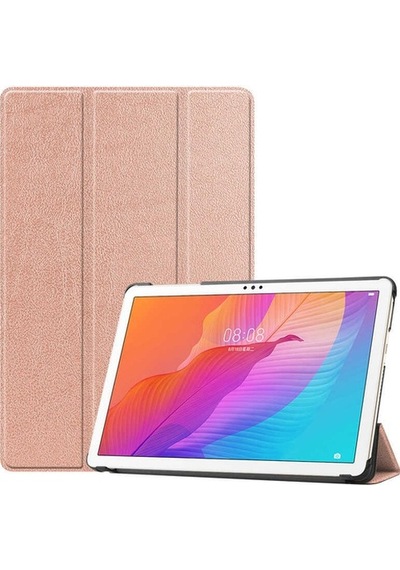 Huawei Uyumlu Mate Pad T10 Zore Smart Cover Standlı 1-1 Tablet Kılıf