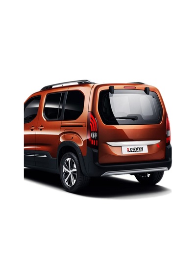 S-dizayn Peugeot Rifter Krom Bagaj Çıtası 2019-2023