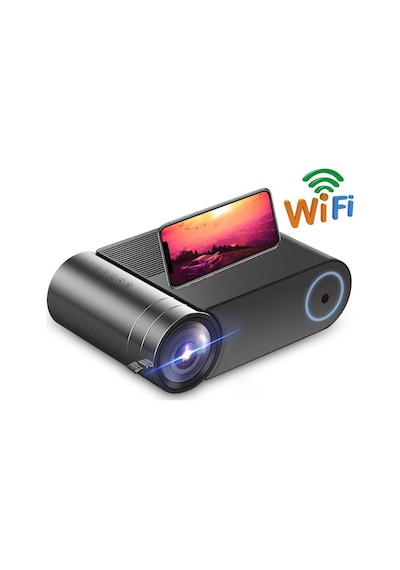 Aao YG420 150 Ansı Lümen 1920x1080 P Wi-Fi Destekli Multiscreen LED Projeksiyon Cihazı