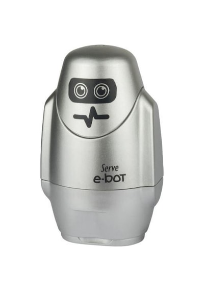 Serve E-Bot Silgili Kalemtıraş Metalik