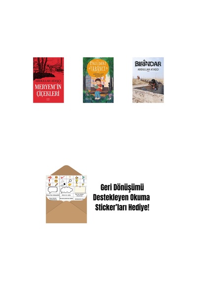 Meryem İn Çiçekleri + Okuldaki Yabancı + Bırindar + Okuma Sticker'ları