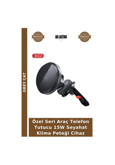 Özel Seri Araç Telefon Tutucu 15w Seyahat Klima Peteği Cihaz