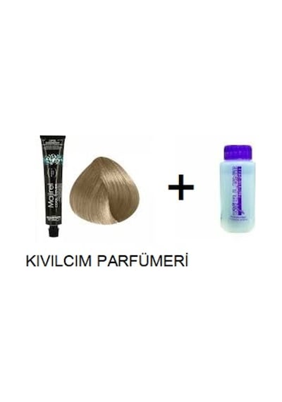 Majirel Cool Cover 10 Açık Sarı Saç Boyası + Oksidanı