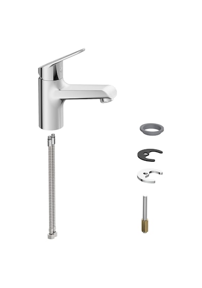 Serenity A42912 Kısa Lavabo Bataryası Krom