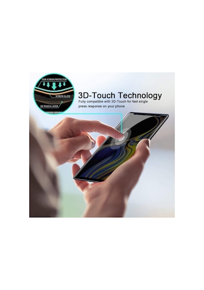 For Samsung Galaxy S10 Plus 9d Tam Kaplayan Kavisli Gizlilik Filitreli Hayalet Flexible Polymer Nano