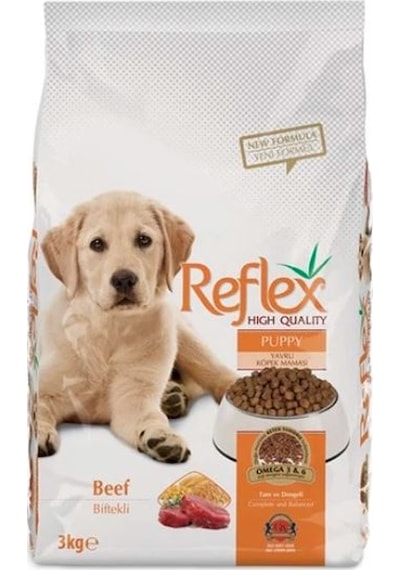 Reflex Puppy Biftekli Yavru Köpek Mamasi 3 KG