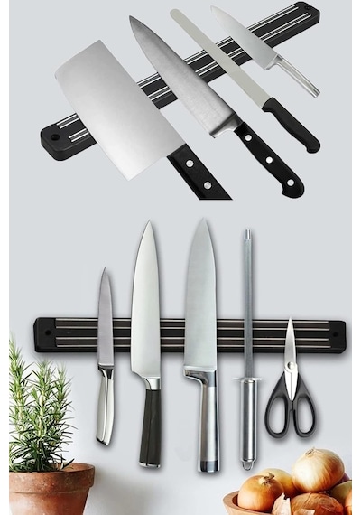 Mıknatıslı Bıçak Askı Barı 55 Cm Genel