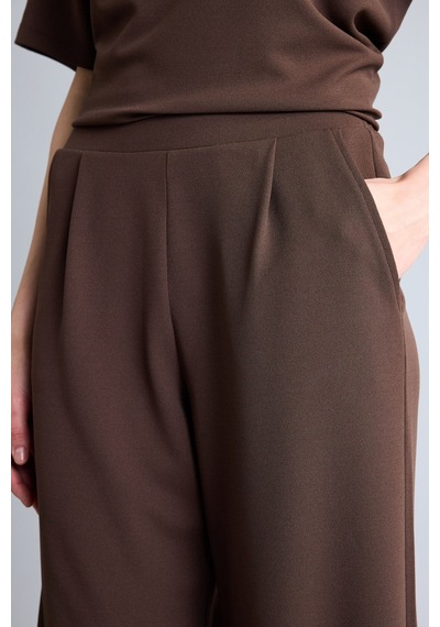 Defacto Straıght Wıde Düz Paça Pantolon F7439ax26aubn540 Kahve-bn540