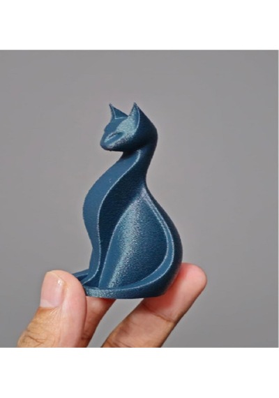 Sevimli Tüylü Kedi - Mini Dekor