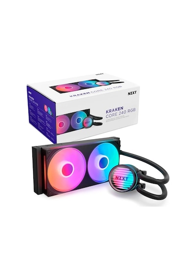 Nzxt Kraken Core 240 Rgb Rl-kr24c-b1 Siyah İşlemci Sıvı Soğutucu Azaz3nzx0038