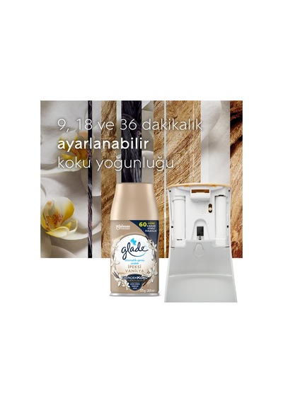 Otomatik Sprey Oda Kokusu Yedek Ipeksi Vanilya 3 X 269 Ml