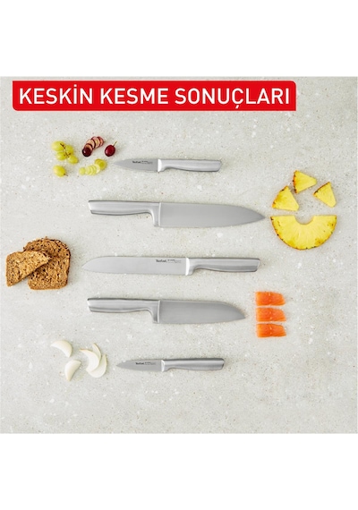Tefal Eversharp Pro 5 Bıçaklı Entegre Otomatik Bileyicili Bıçak Seti Siyah