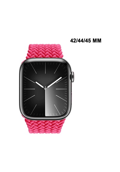 Apple Watch Uyumlu 1/2/3/4/5/6/se/7/8/9seri 42/44/45/49mm Solo Loop Kordon Kayış Silikon Lbeden Mt94