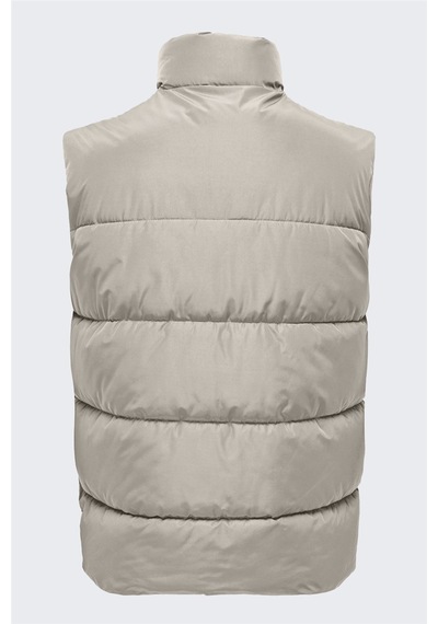 Only & Sons Onsmelvın Lıfe Puffer Vest Otw Vd Erkek Gri Yelek - 22022232