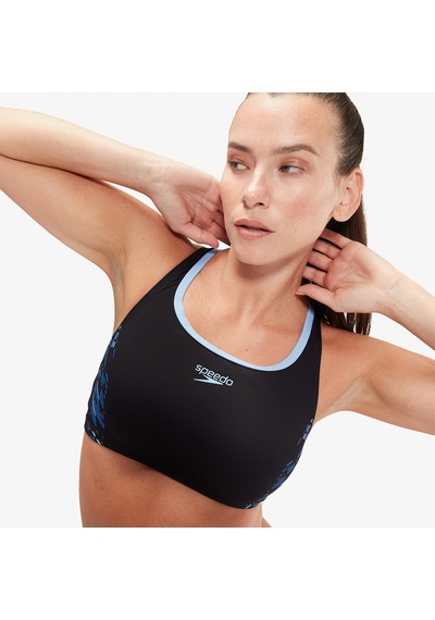 Speedo Placement 2 Piece Kadın Siyah Bikini - 8-00306016856