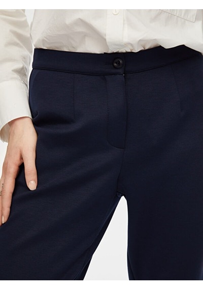 Faik Sönmez Slim Fit Örme Pantolon B00053-1 B00053-120 Lacivert