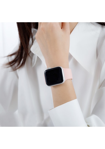 Apple Uyumlu  Watch  Series 10 46mm Silikon Kordon Kayış - Ky46-2