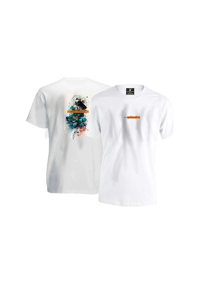 Complitade Tasarım Unisex T-shirt - Beyaz