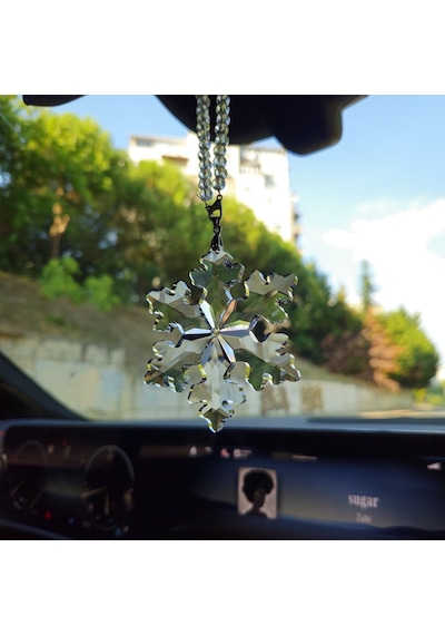 Kristal Araba Dikiz Aynası Süsü S-style Dikiz Aynası Süsü Araba Hediyesi-cam Kristal Kullanımı Yasal Ürün