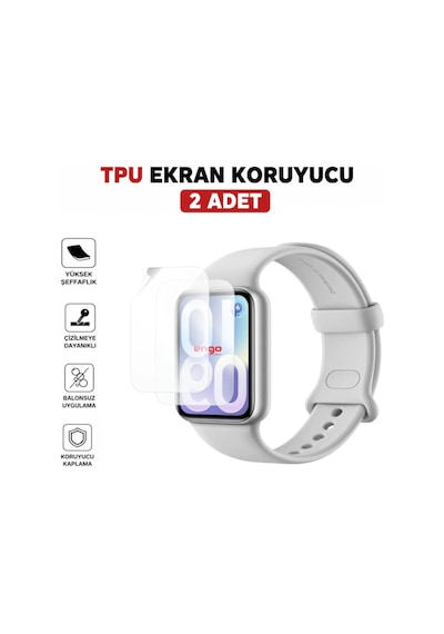 Xiaomi Smart Band 10 Pro Ekran Koruyucu Tpu Film 2 Adet