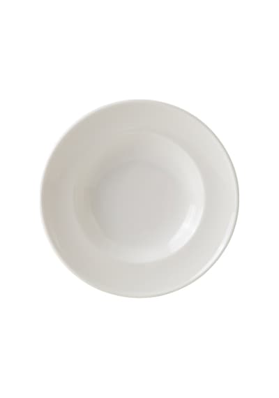 Mudo Home Natura Makarna Tabağı Beyaz