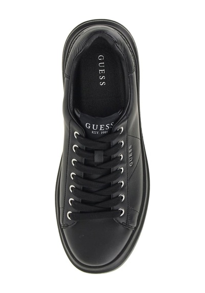 Guess Elba Erkek Sneaker Fmtel4lea12 Siyah