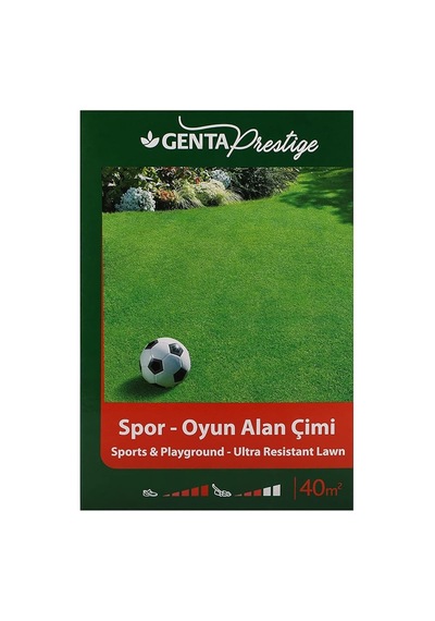 Genta Prestige Spor Alan Çim Tohumu 1 Kg Sku: Smg8690010004505 Açık Gri