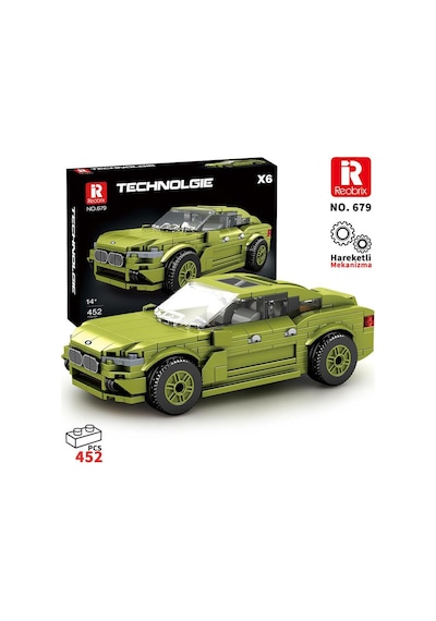 Reobrix Creator 679 Bmw X6 Araba Suv Yaratıcı Yapı Blok Seti Building Blocks - 452 Parça Reobrix Creator 679 Bmw X6 Araba Suv Yaratıcı Yapı Blok Seti Building Blocks - 452 Parça