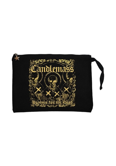 Candlemass Psalms For The Dead Siyah Astarlı Cüzdan / El Çantası Siyah