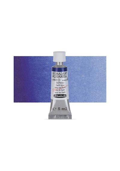 Schmincke : Horadam Aquarelle Tüp Sulu Boya : Delft Blue 5 Ml
