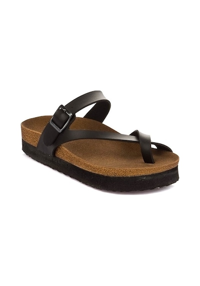 Fox Shoes Siyah Kadın Terlik B777753009