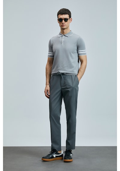 Lufian Marco Smart Erkek Chino Pantolon Slim Fit Yeşil Yeşil 111190349100600 Yeşil