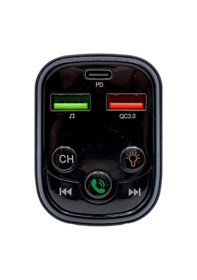 Hızlı Şarj Ve Bluetooth Destekli Çok Fonksiyonlu Araç Şarj Ve Fm Verici